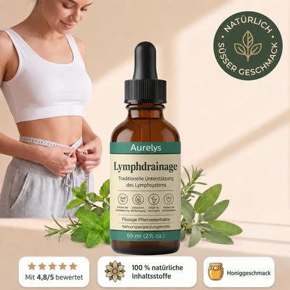 Wohlfühltropfen für die Lymphdrainage